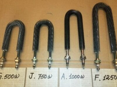 1sr, Rica Spiraled Air Heating Elements Liquidation