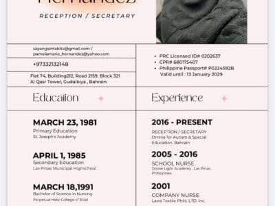 Reception / Secretary